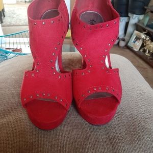 Red shoes